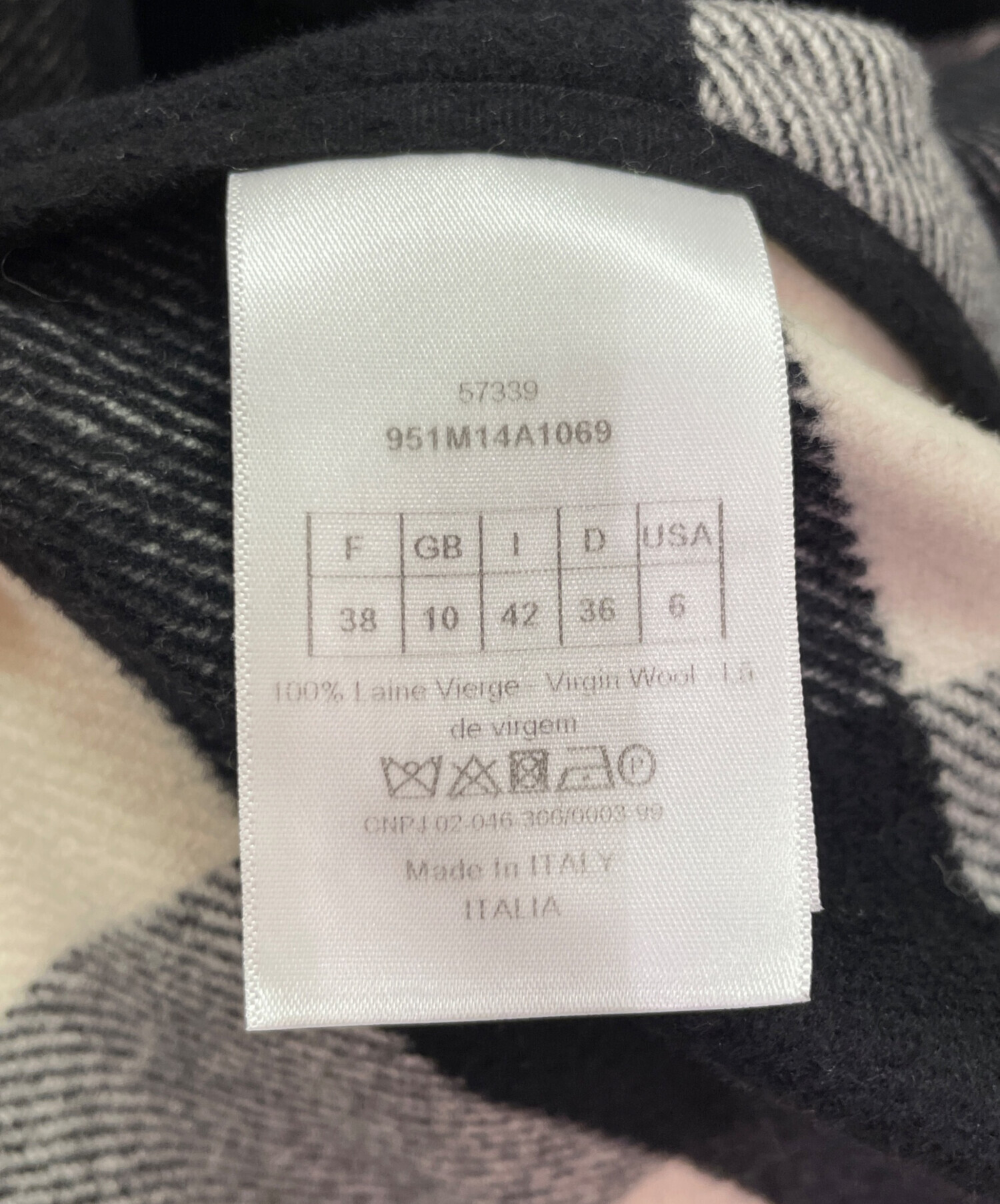 中古・古着通販】Christian Dior (クリスチャン ディオール) チェック