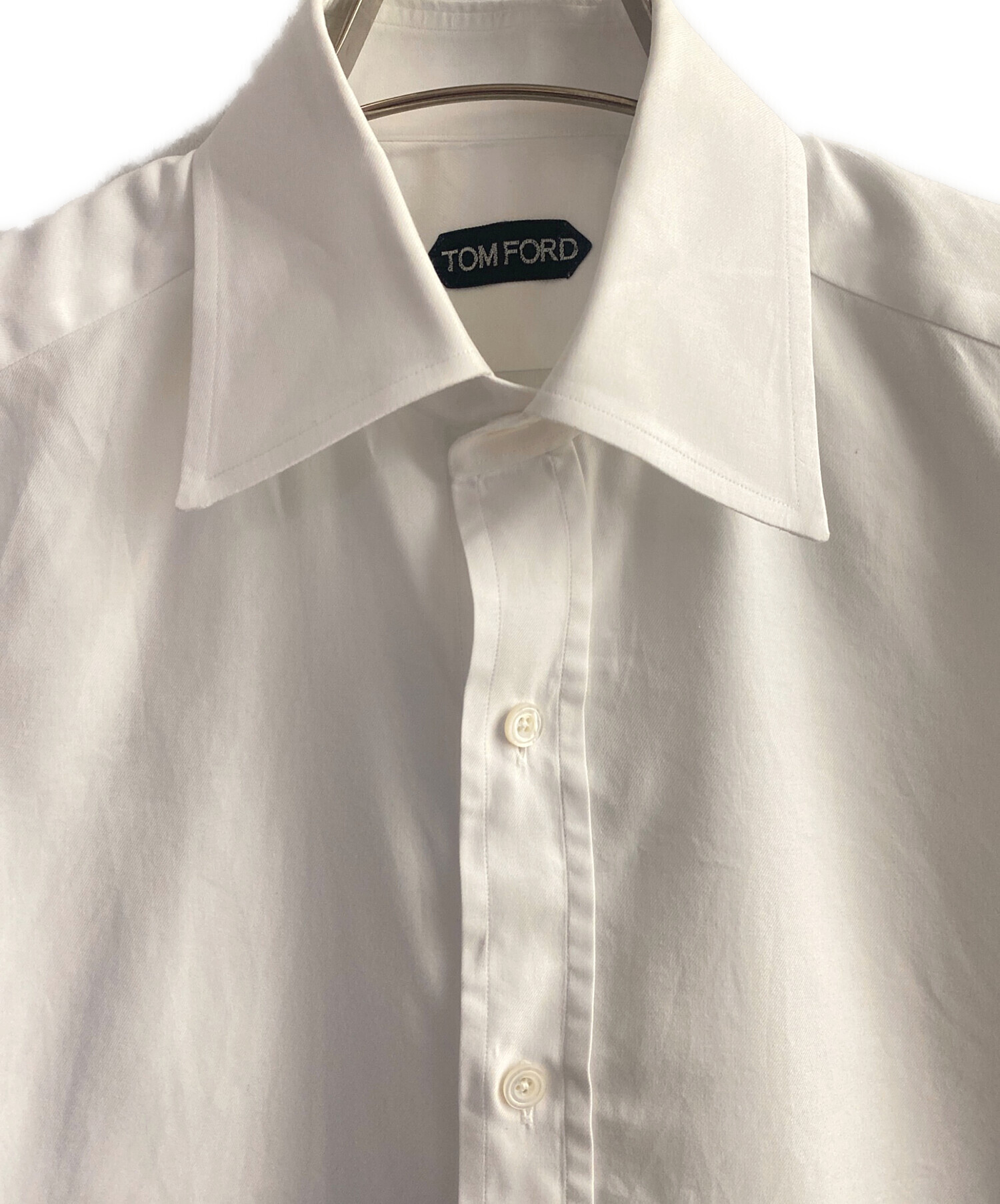 中古・古着通販】TOM FORD (トムフォード) ドレスシャツ ホワイト