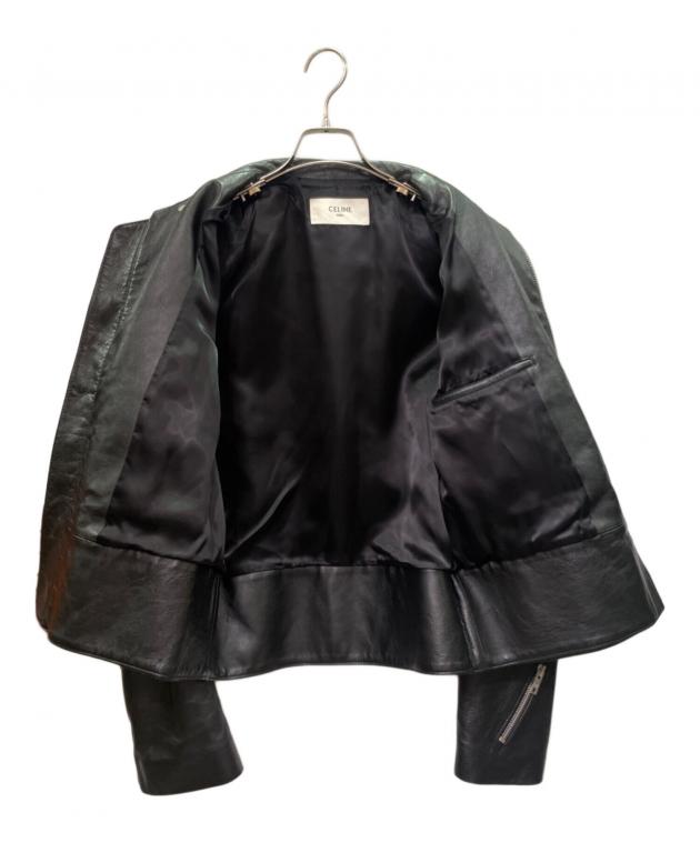 中古・古着通販】CELINE (セリーヌ) PADDED LEATHER RACER JACKET