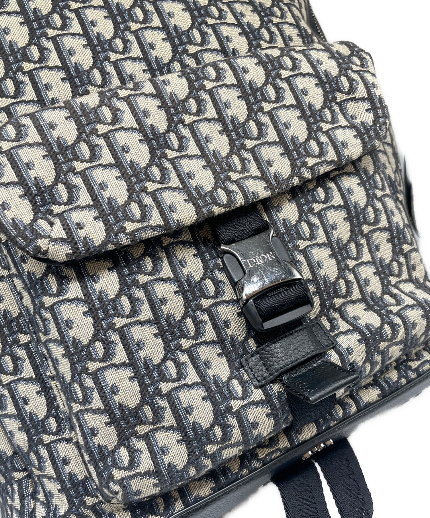 中古・古着通販】Dior (ディオール) オブリークジャガードバックパック
