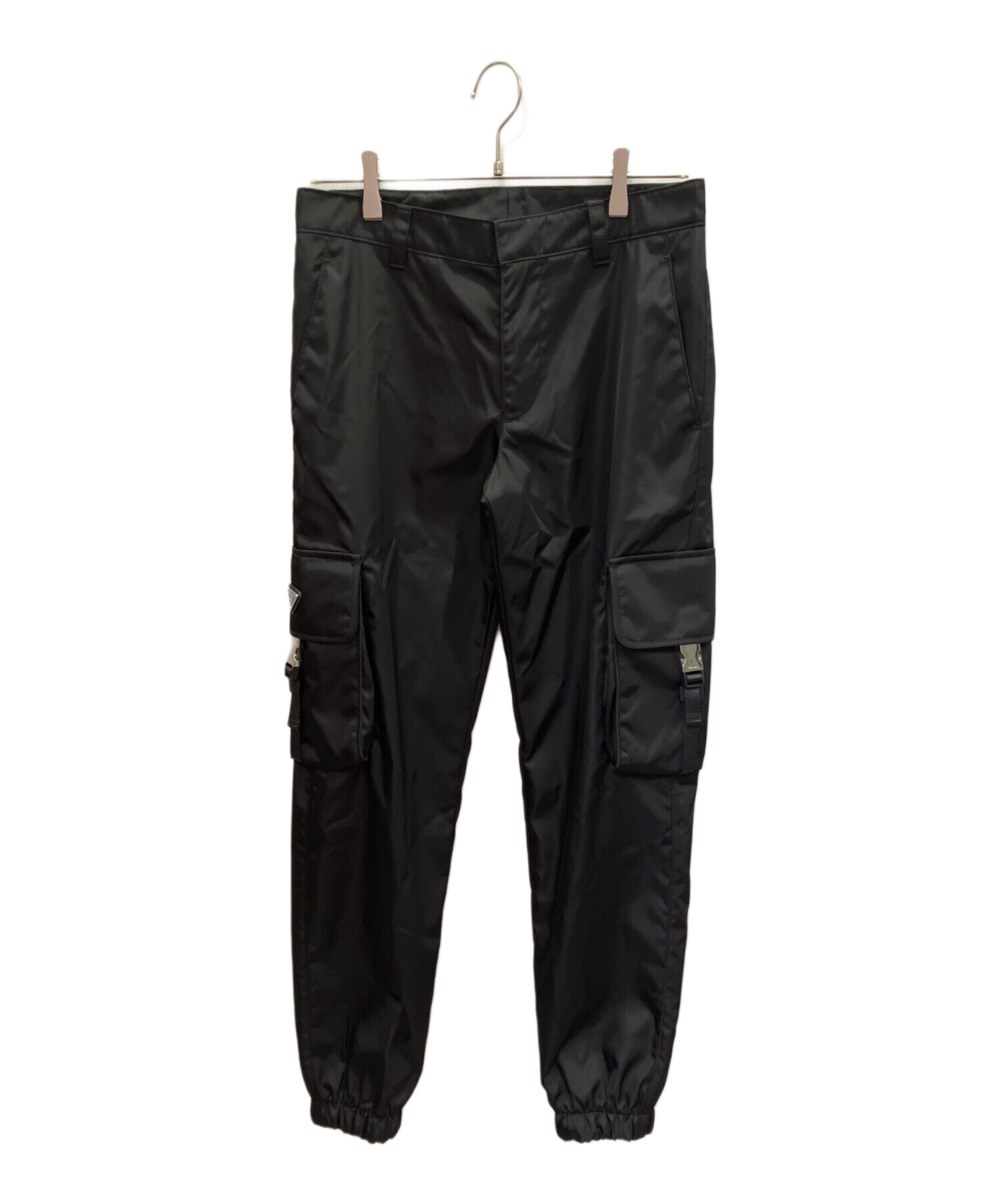 中古・古着通販】PRADA (プラダ) Re-Nylon パンツ ブラック サイズ:44