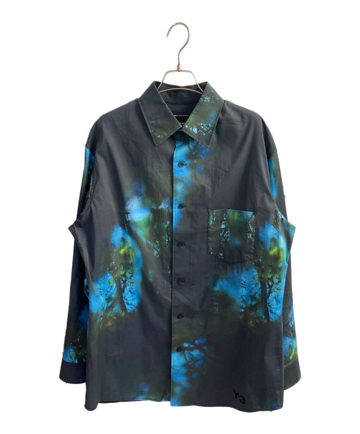 中古・古着通販】Y-3 (ワイスリー) M AOP シャツ マルチカラー サイズ