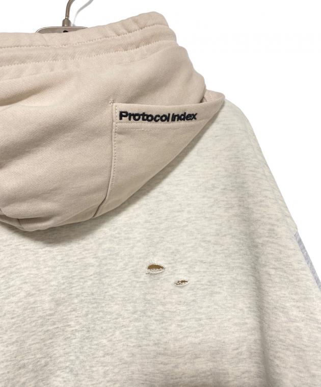 正規品　protocol index BUTTIVORE ZIP HOODIE 中古・古着通販】Protocol Index (プロトコルインデックス) UPSIDE