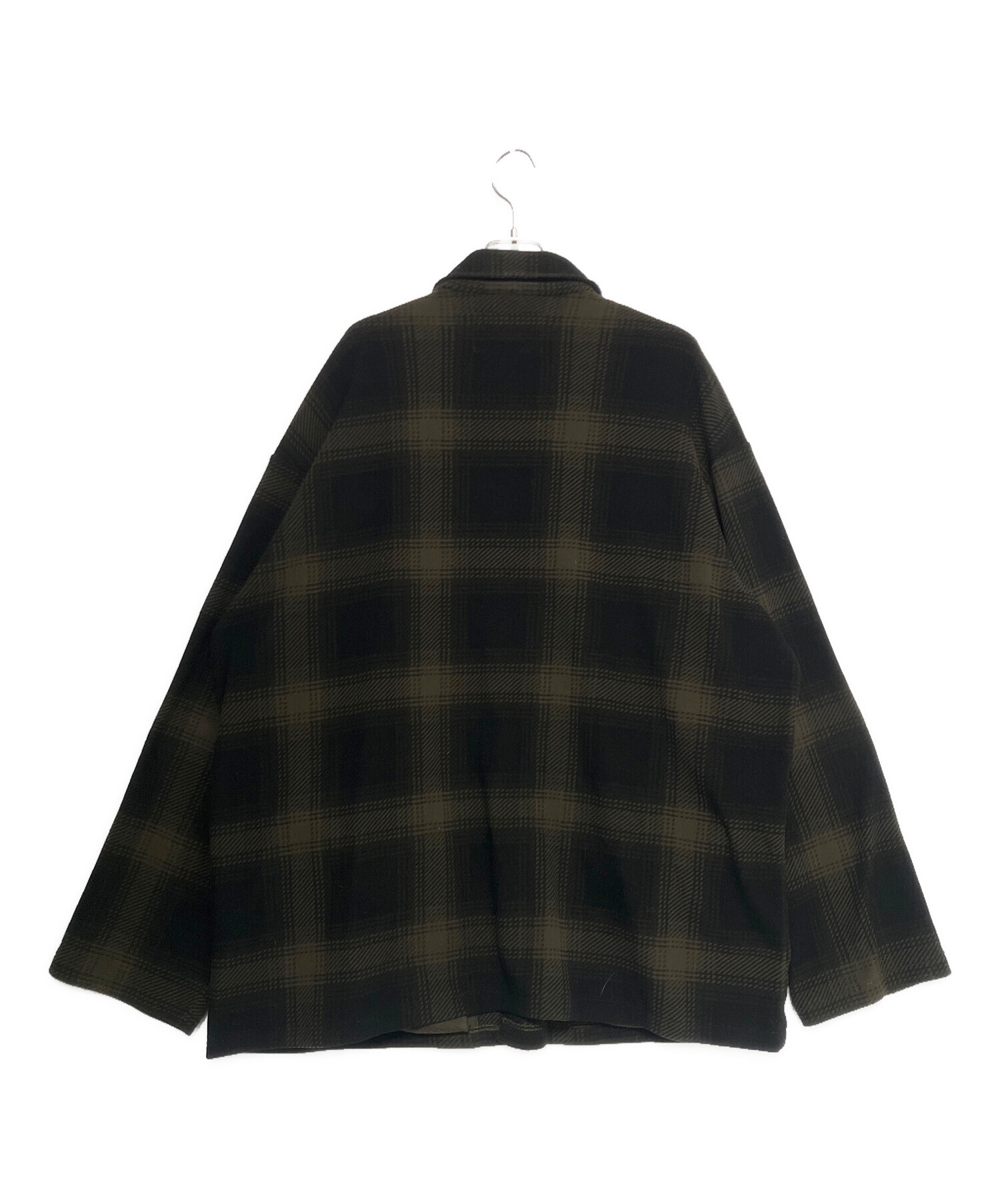 中古・古着通販】WACKO MARIA (ワコマリア) CHECK FLEECE SHIRT JACKET