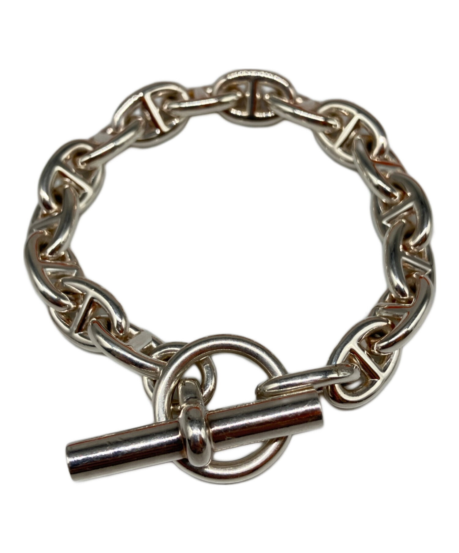 中古・古着通販】HERMES (エルメス) シェーヌダンクル ブレスレット PM