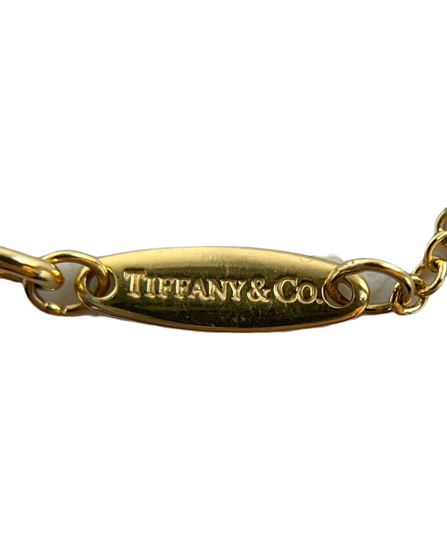 新品未使用Tiffanyバイザヤード ☆Tiffany バイザヤード 750 天然ダイヤモンド ネックレス