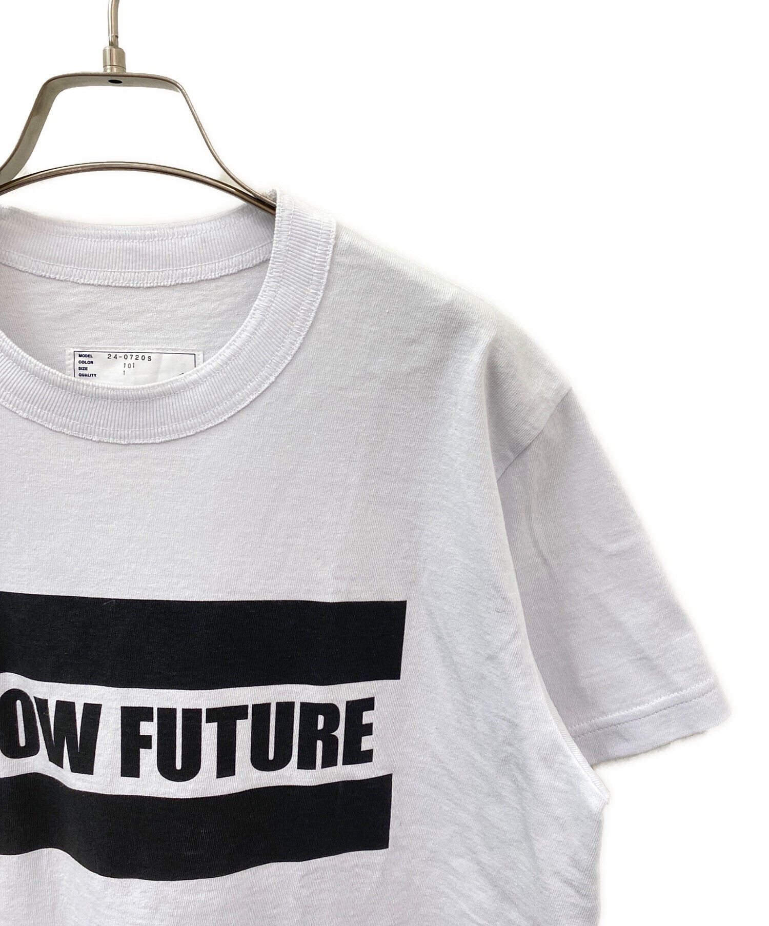 中古・古着通販】sacai (サカイ) KNOW FUTURE T-Shirt ホワイト サイズ