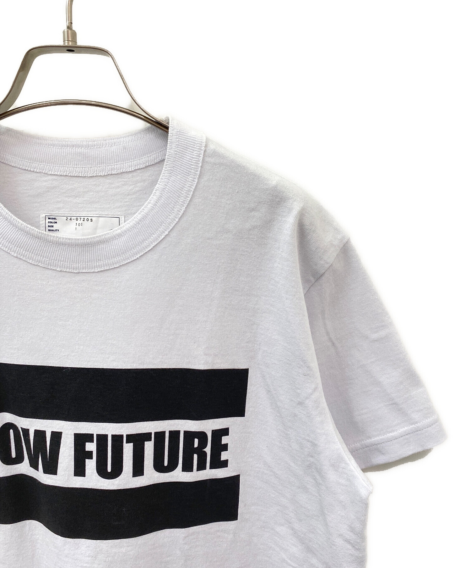 中古・古着通販】sacai (サカイ) KNOW FUTURE T-Shirt ホワイト サイズ