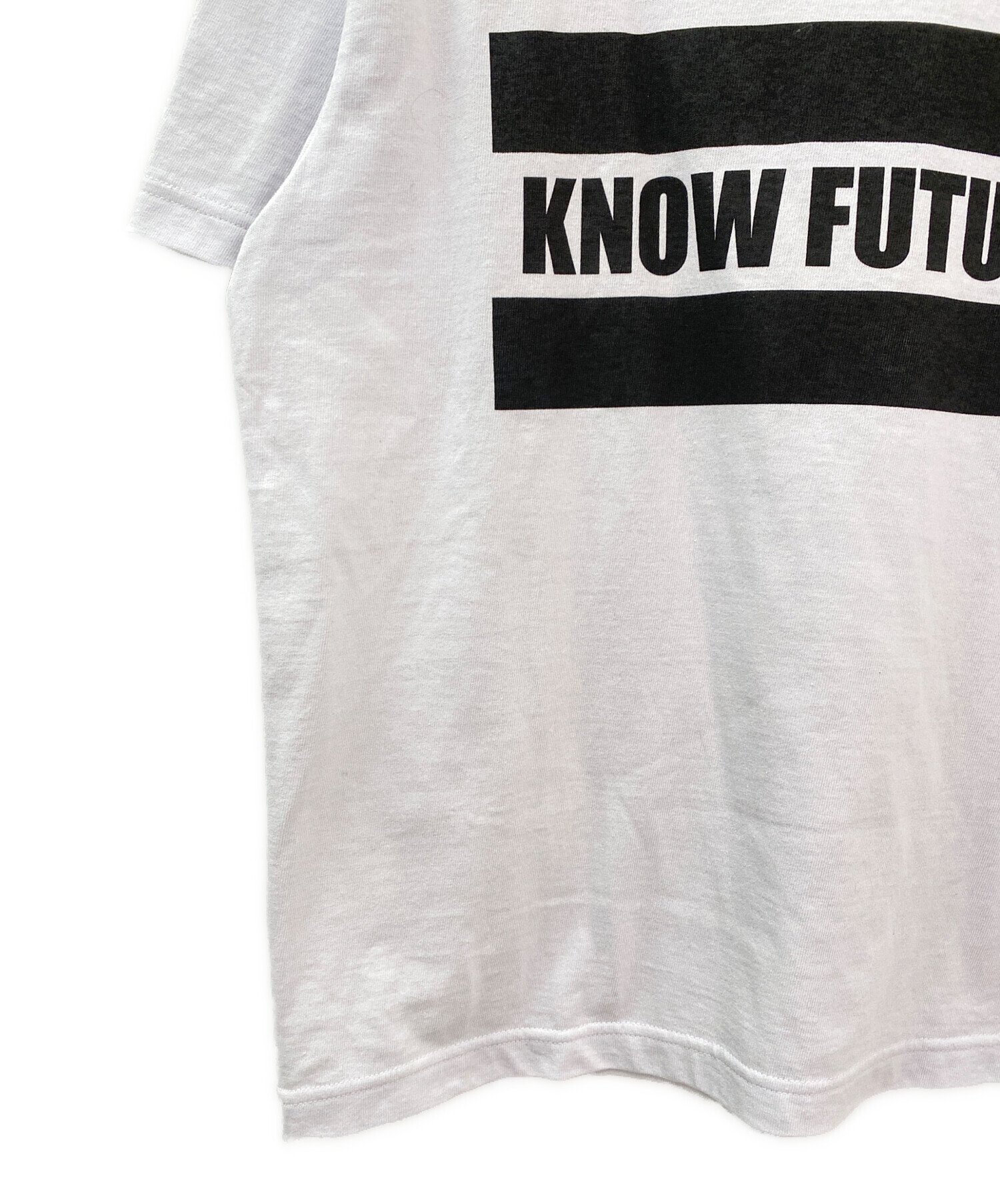 中古・古着通販】sacai (サカイ) KNOW FUTURE T-Shirt ホワイト サイズ