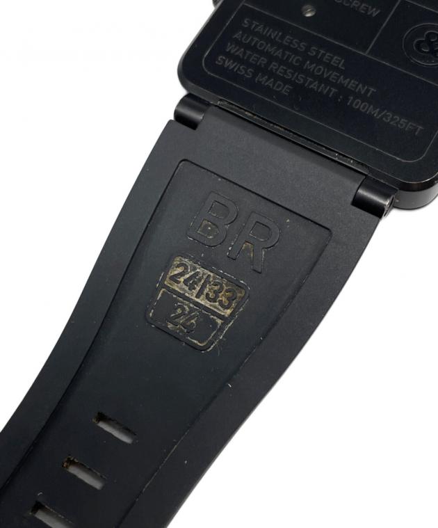 Bell&Ross/ 純正新品未使用ブラックシンセティックファブリックストラップ Bell&Ross/ 純正新品未使用ブラックシンセティックファブリック