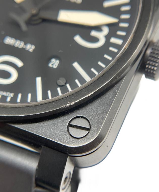 Bell&Ross/ 純正新品未使用ブラックシンセティックファブリックストラップ Bell&Ross/ 純正新品未使用ブラックシンセティックファブリック