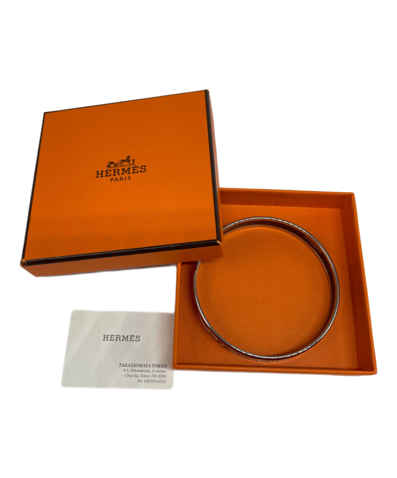 中古・古着通販】HERMES (エルメス) エマイユ バングルPM サイズ:PM 