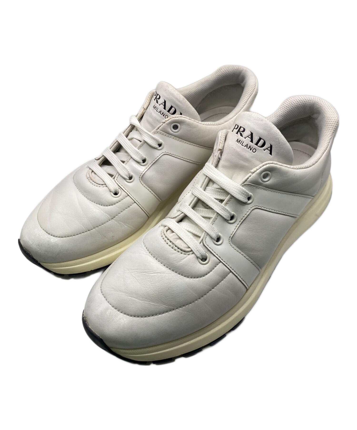 PRADA SPORT スニーカー 中古・古着通販】PRADA SPORTS (プラダスポーツ) ローカットスニーカー