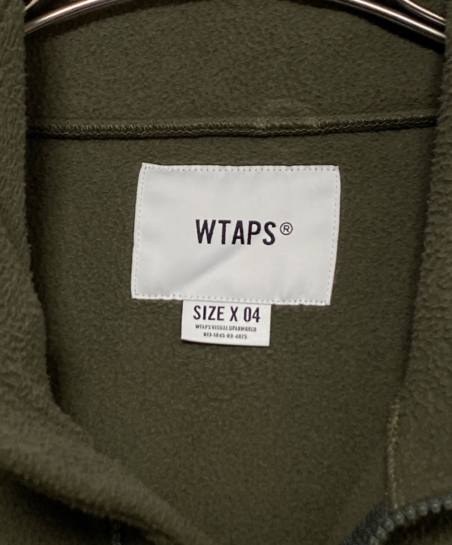 中古・古着通販】WTAPS (ダブルタップス) FORESTER CARDIGAN FLEECE