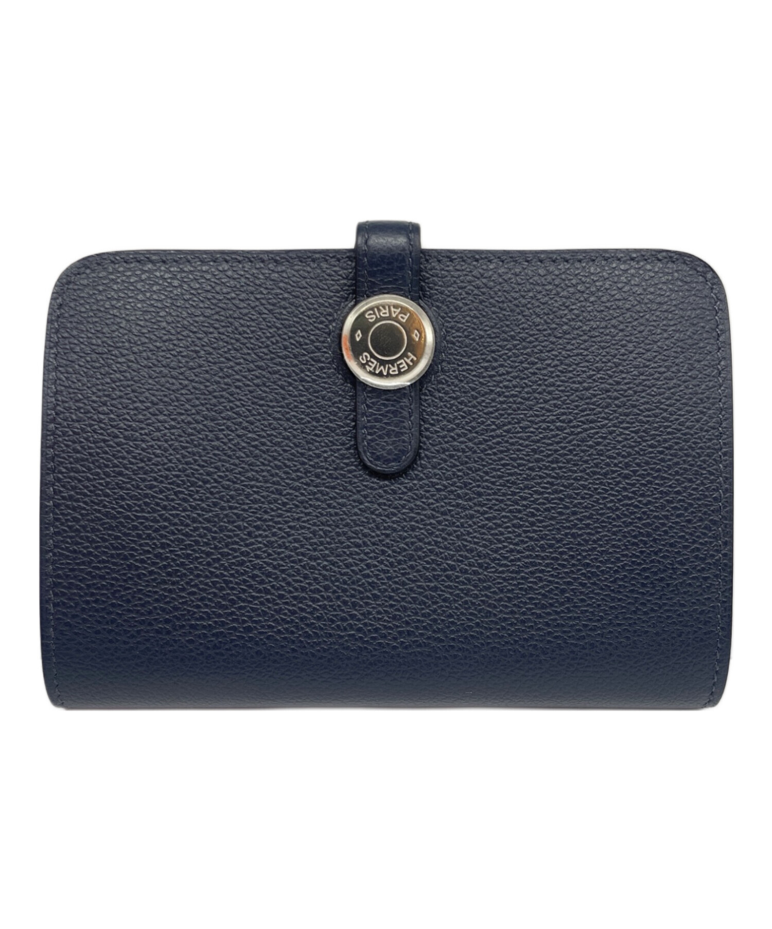 中古・古着通販】HERMES (エルメス) ドゴン コンパクト ネイビー