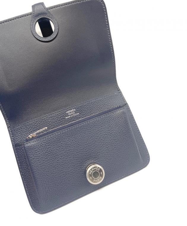 HERMES ドゴン　コンパクト　バイカラー(ネイビー&ブルー) 楽天市場】HERMES エルメス ミニ財布 DOGONCOMPACT ドゴンコンパクト