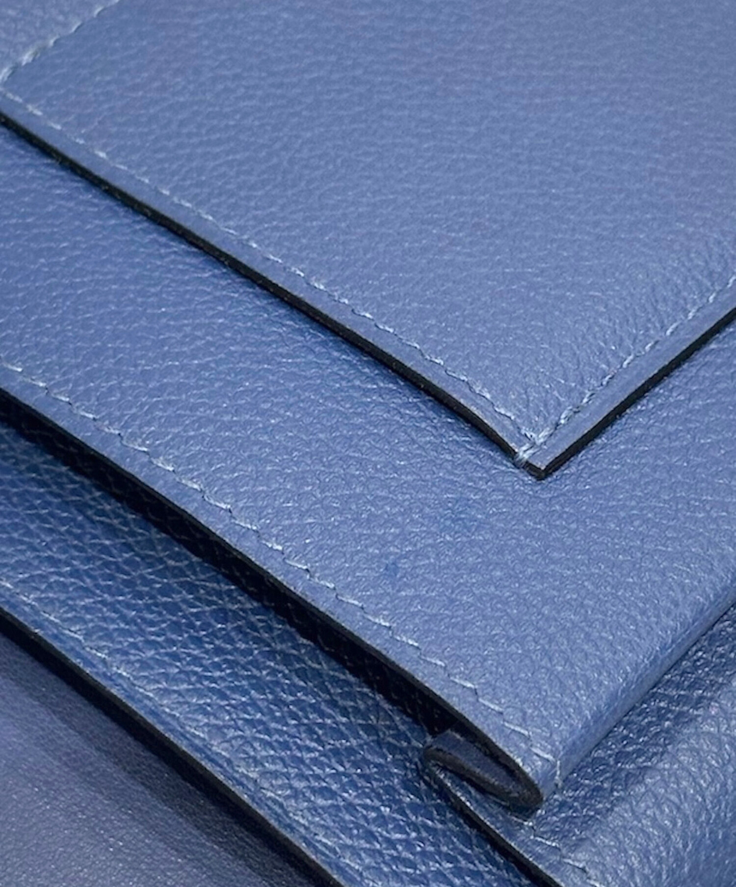 中古・古着通販】HERMES (エルメス) 長財布 ブルー｜ブランド・古着