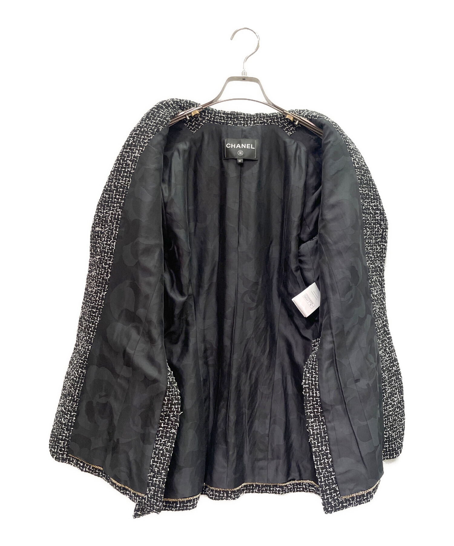 中古・古着通販】CHANEL (シャネル) ココマーク ボタン ツイード