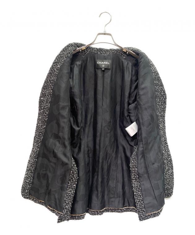 中古・古着通販】CHANEL (シャネル) ココマーク ボタン ツイード