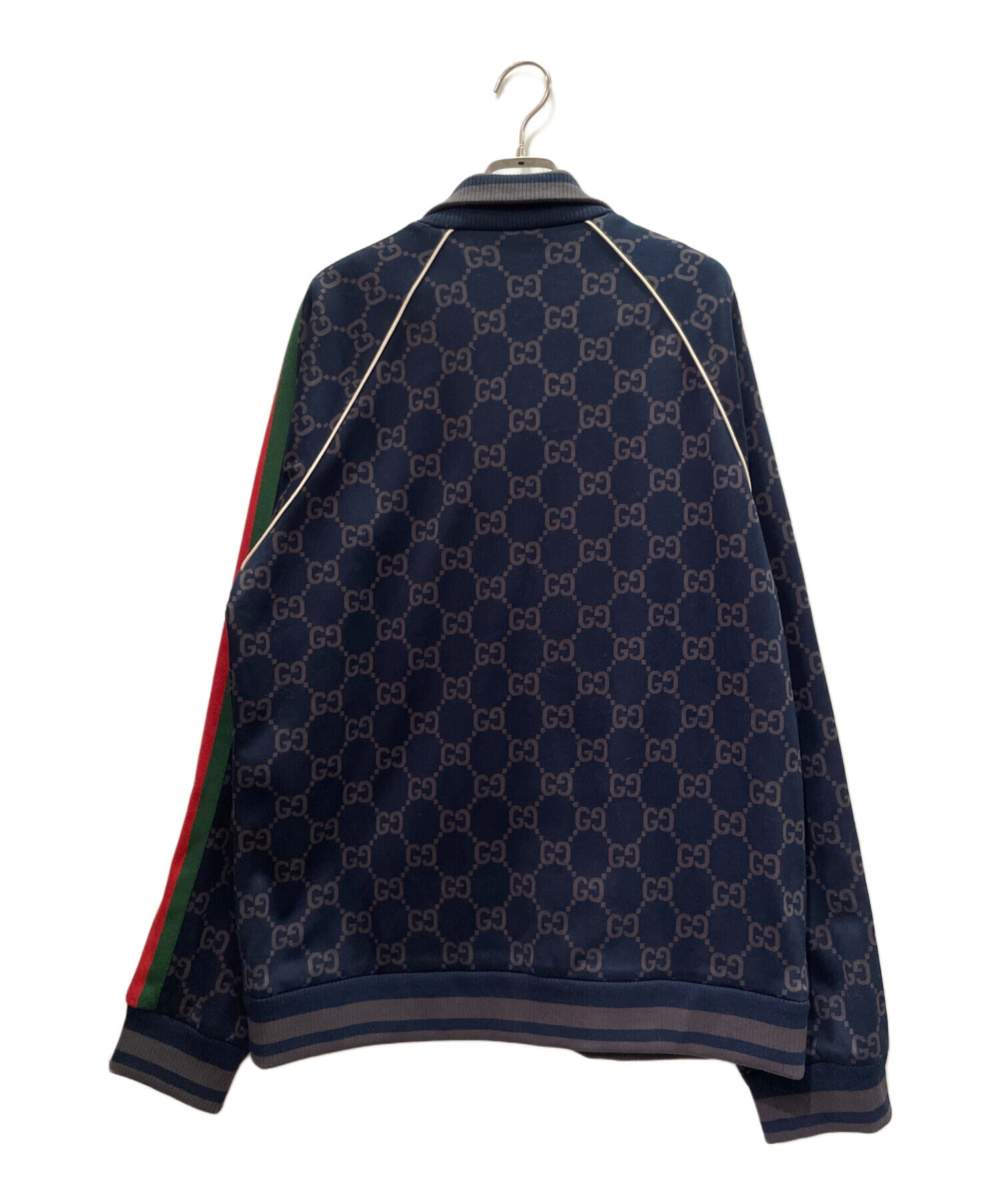 GUCCI GGパターン ネイビージャージ GUCCI GGパターン ネイビージャージ 美品 GUCCI グッチ GGパターン