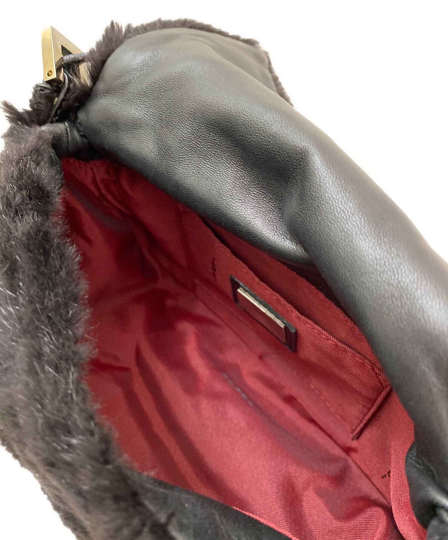 中古・古着通販】FENDI (フェンディ) マンマバケット ブラック 中古・古着通販】FENDI (フェンディ) マンマバケット ブラック