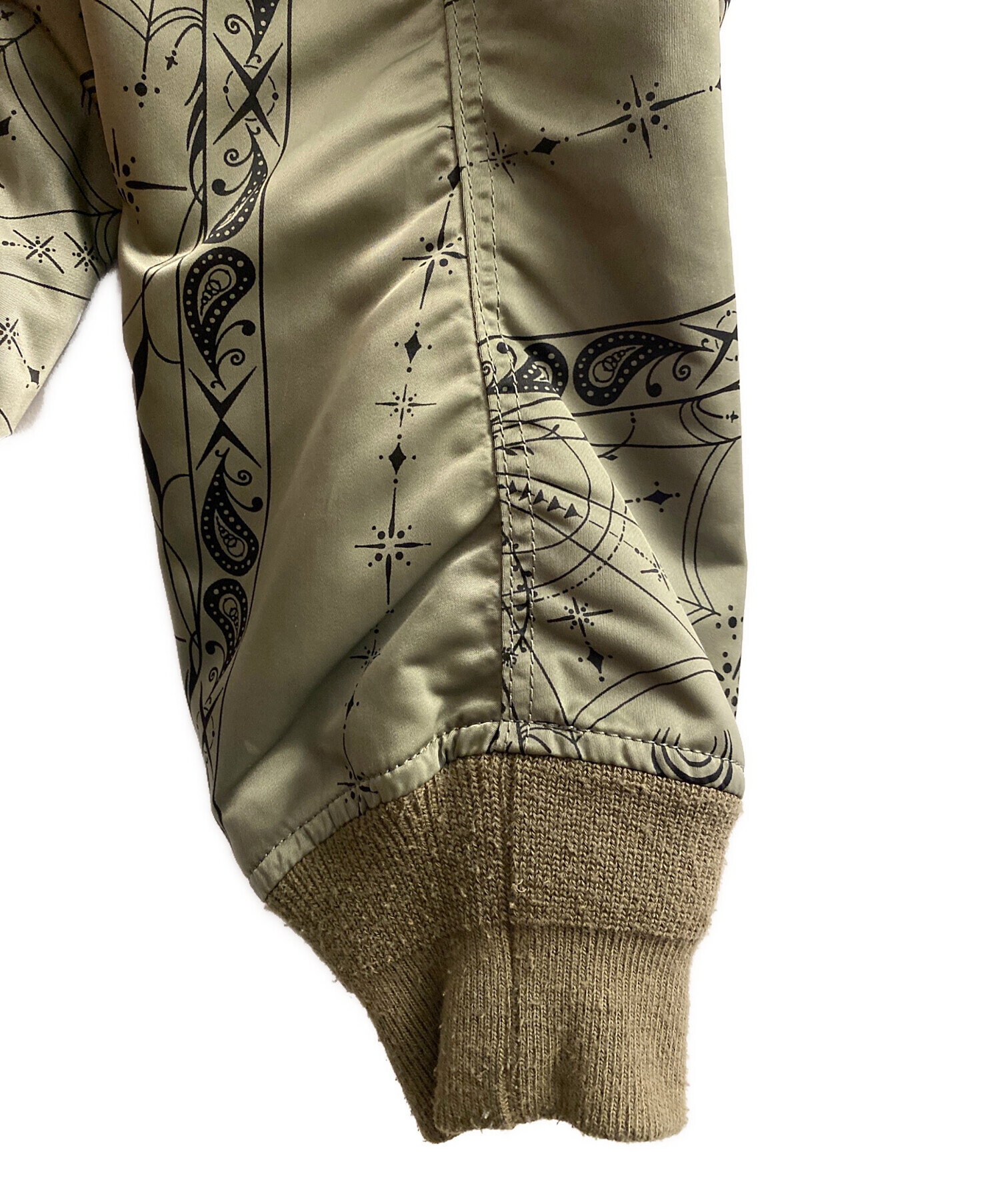 中古・古着通販】sacai (サカイ) Dr.Woo 20AW MA-1ジャケット カーキ