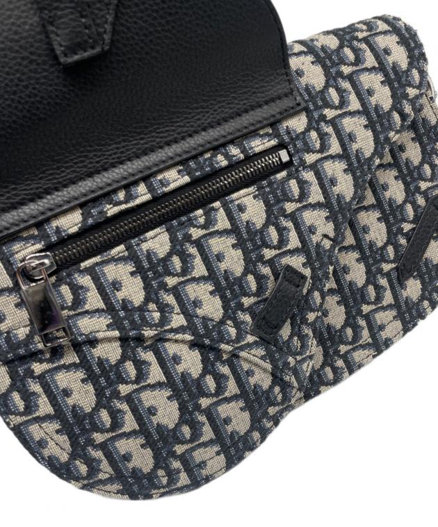 【未使用品】DIOR オブリーク ショルダーストラップ付き サドルポーチ 中古・古着通販】Dior (ディオール) オブリーク ジャカード サドル