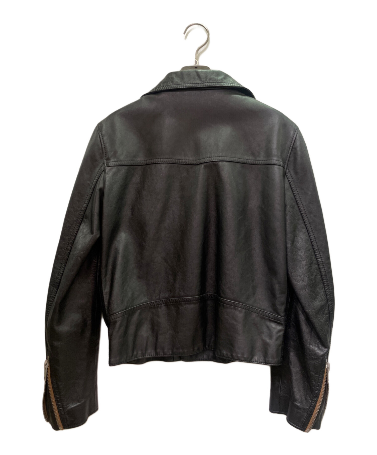 中古・古着通販】CELINE (セリーヌ) ライダースジャケット ブラック