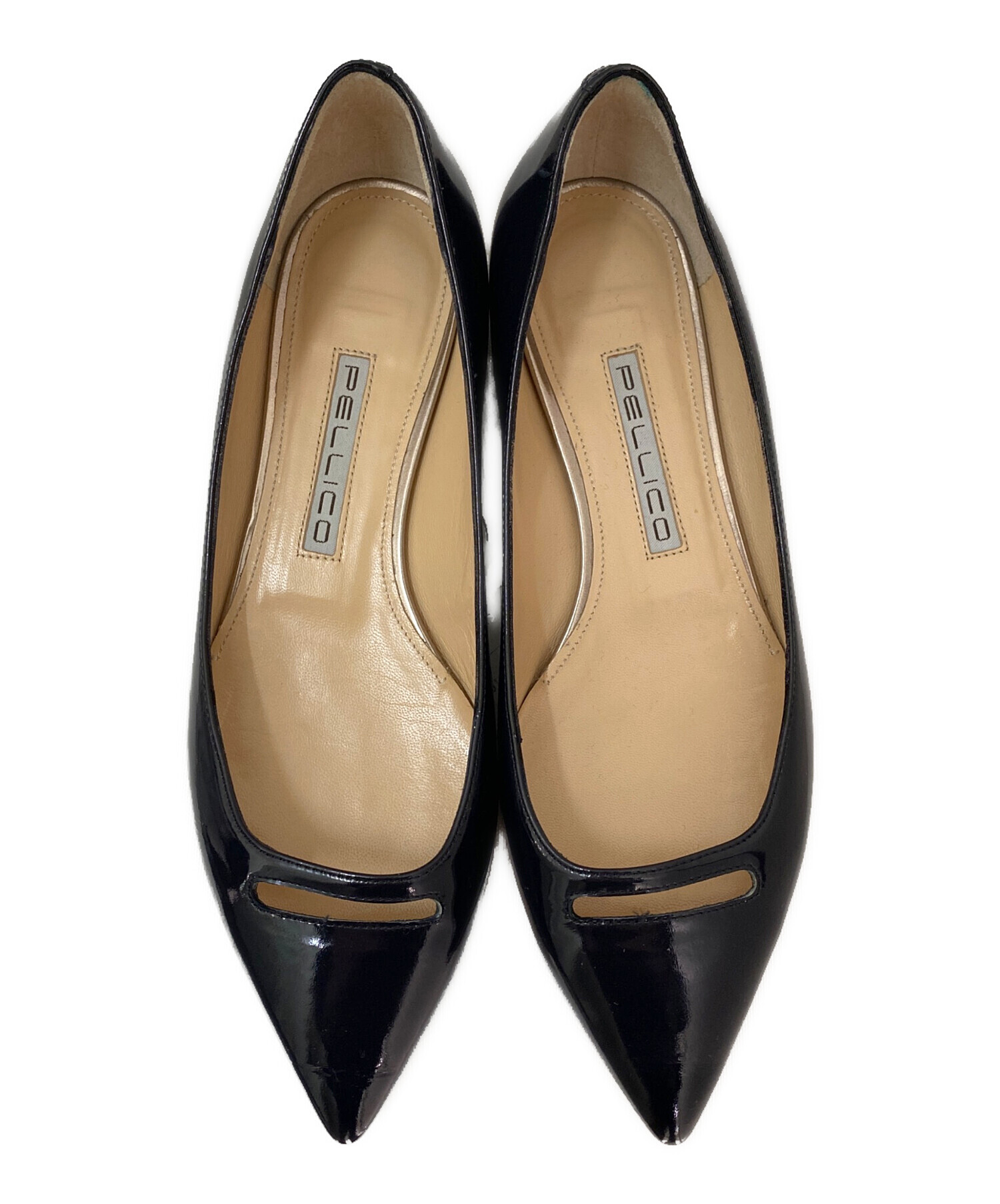 中古・古着通販】PELLICO (ペリーコ) アネッリ エナメル パンプス