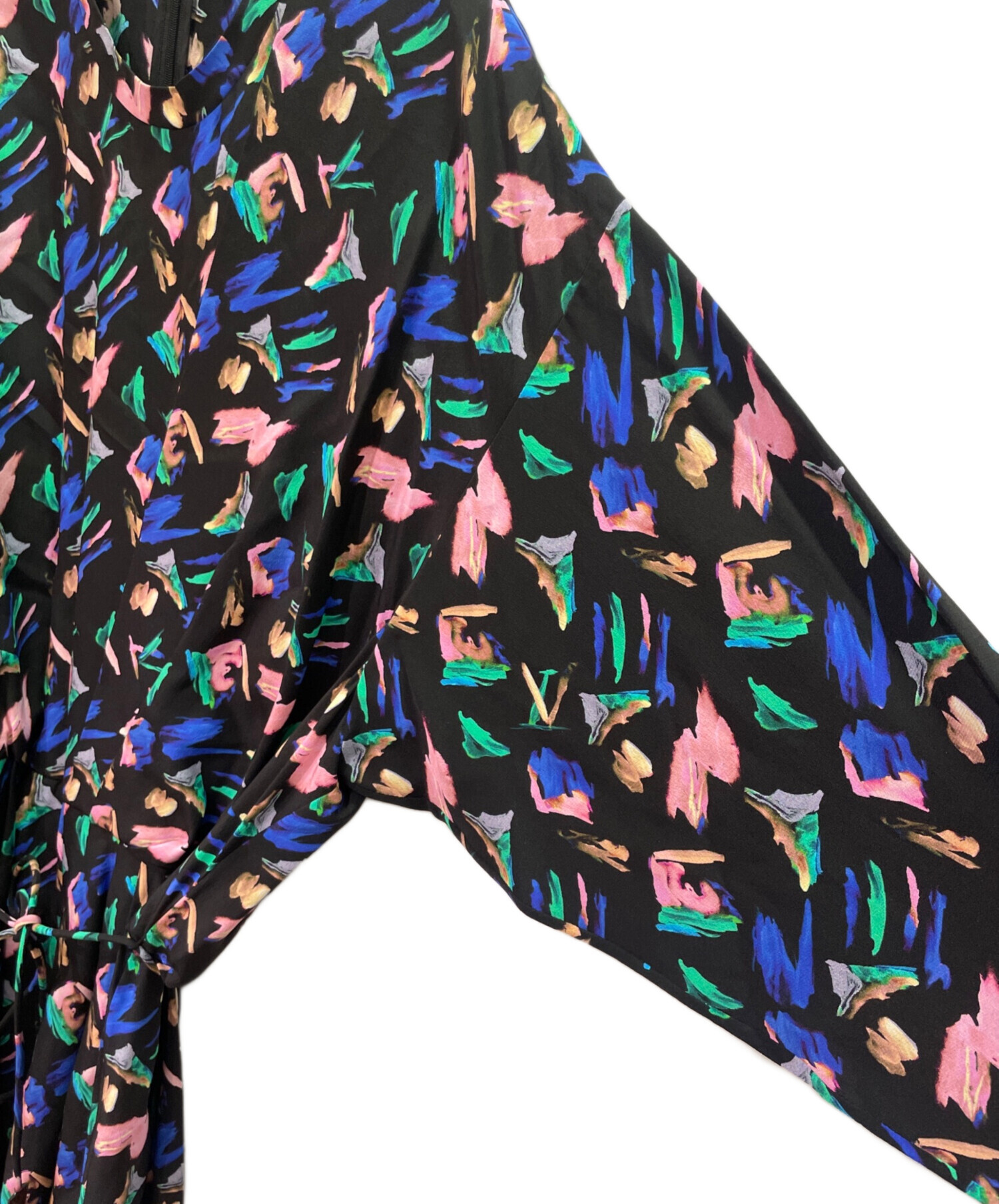 中古・古着通販】LOUIS VUITTON (ルイ ヴィトン) LV シルクワンピース