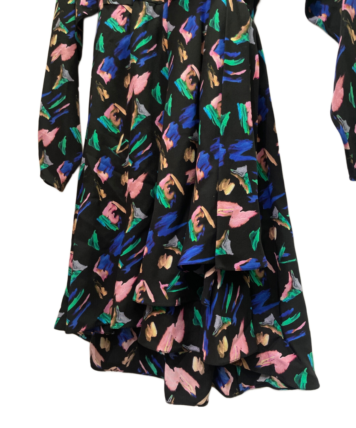 中古・古着通販】LOUIS VUITTON (ルイ ヴィトン) LV シルクワンピース