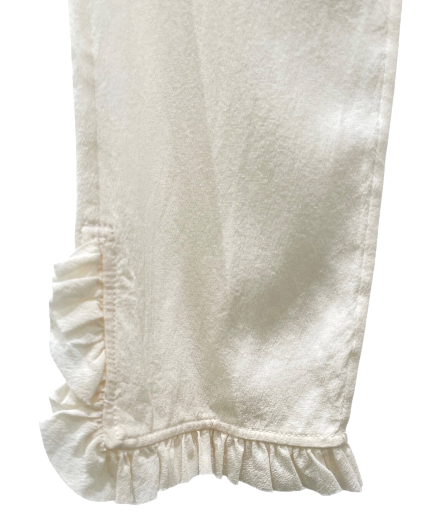 専用　GUCCI　シャツ　シルク100　ホースビット　パールボタン　ボウタイ 中古・古着通販】GUCCI (グッチ) パールボタンシルクシャツ アイボリー