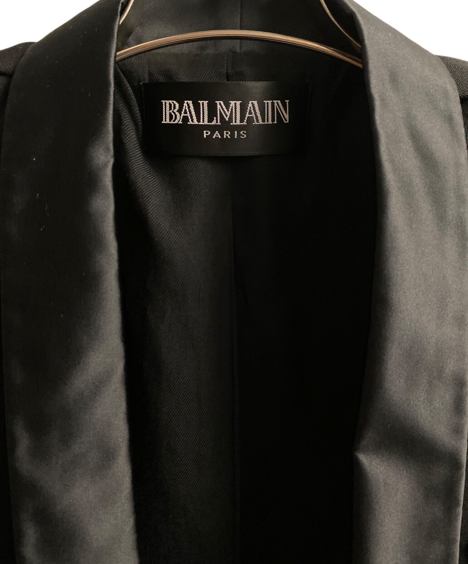 中古・古着通販】BALMAIN (バルマン) ナポレオンジャケット ブラック