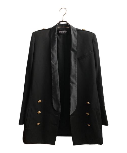 中古・古着通販】BALMAIN (バルマン) ナポレオンジャケット ブラック