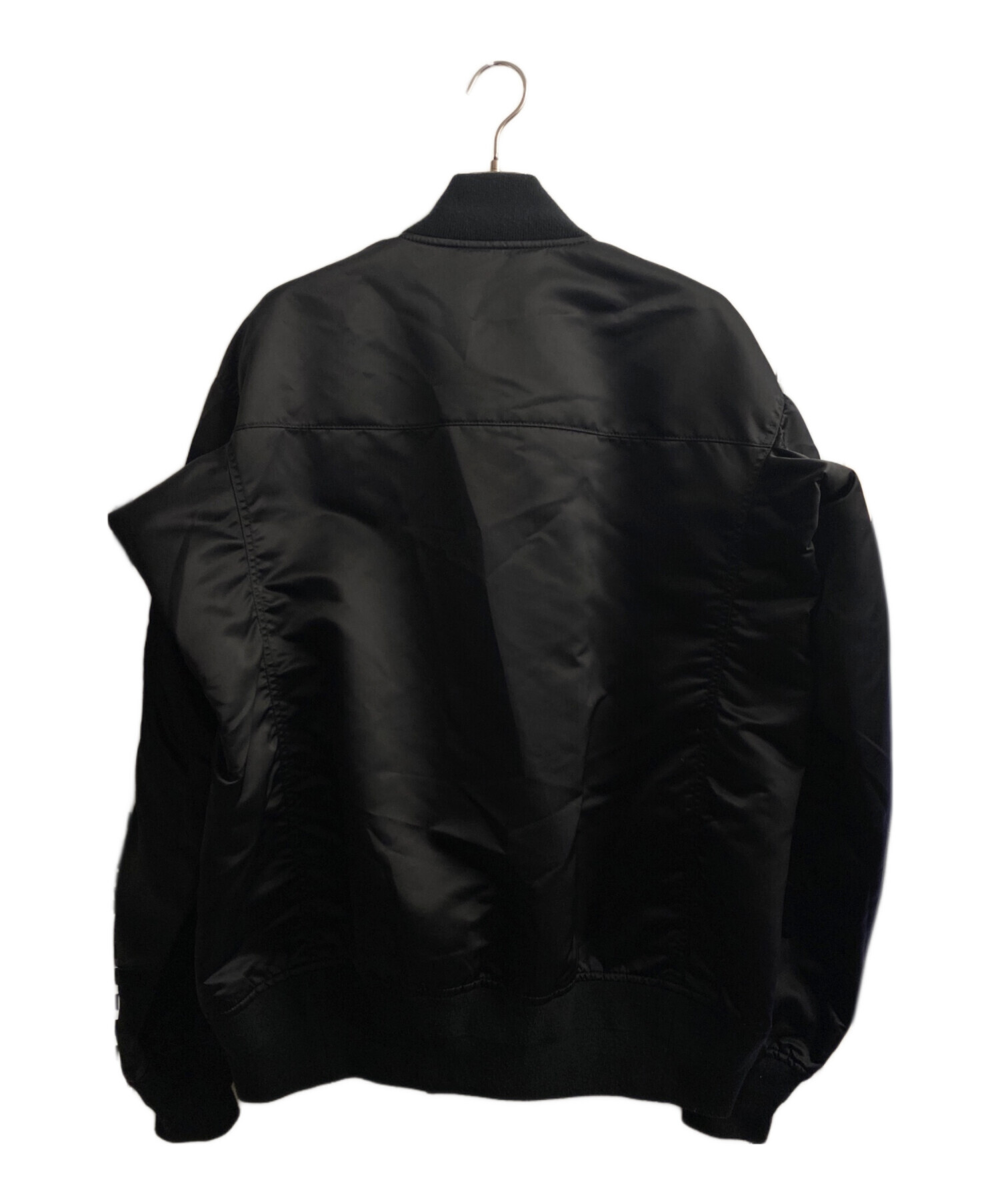 サカイ　sacai MA-1 フライトジャケット ブラック サイズ2 sacai MA-1 フライトジャケット ブラック sacai(サカイ) 「MA-1