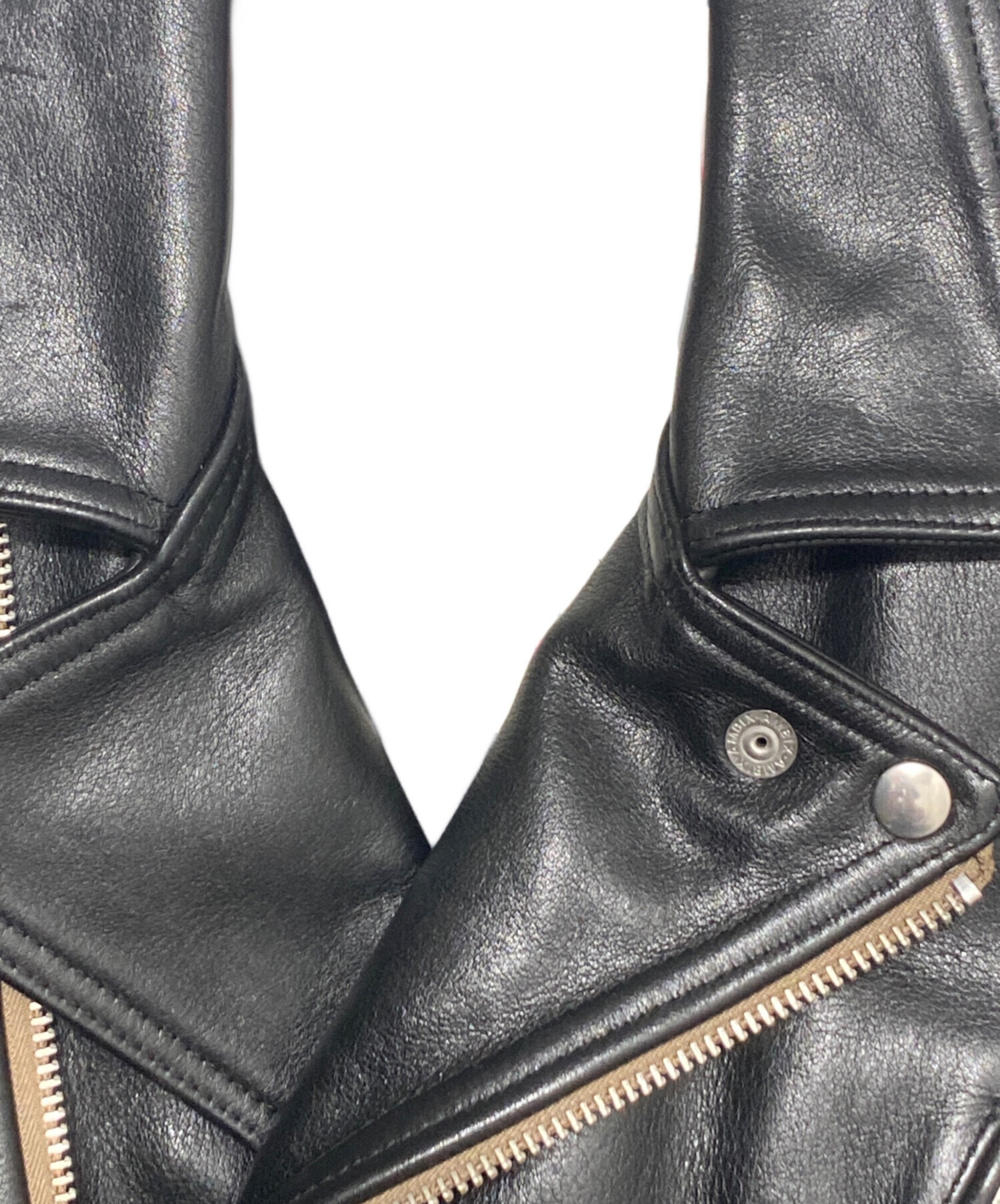 中古・古着通販】SEVESKIG (セヴシグ) レザーライダースジャケット