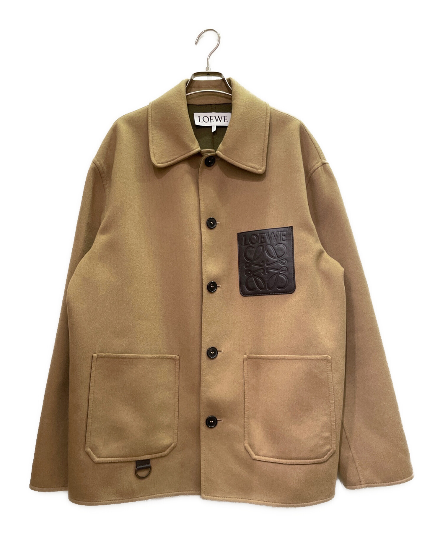 中古・古着通販】LOEWE (ロエベ) ワークウエアジャケット ベージュ 