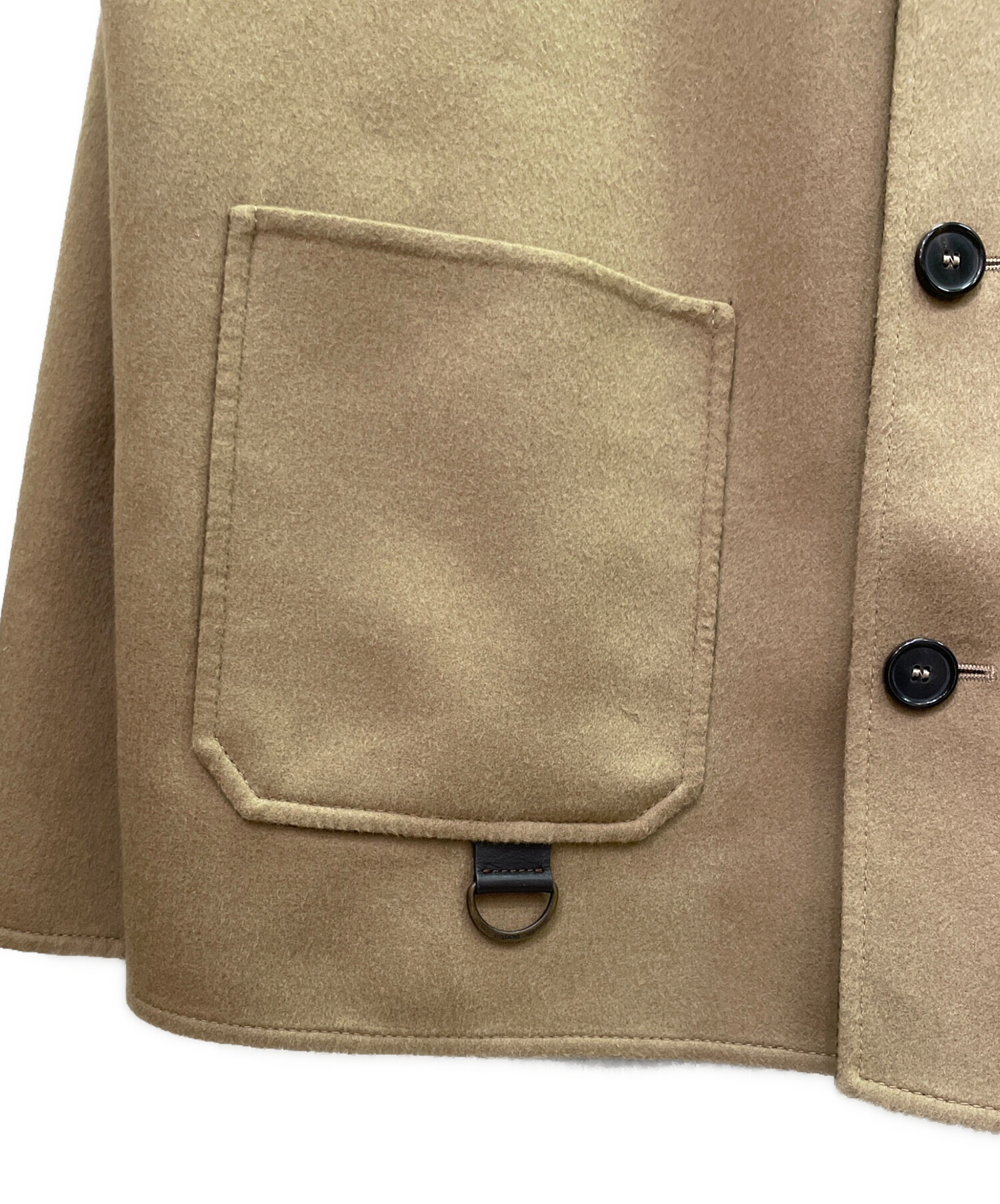 中古・古着通販】LOEWE (ロエベ) ワークウエアジャケット ベージュ