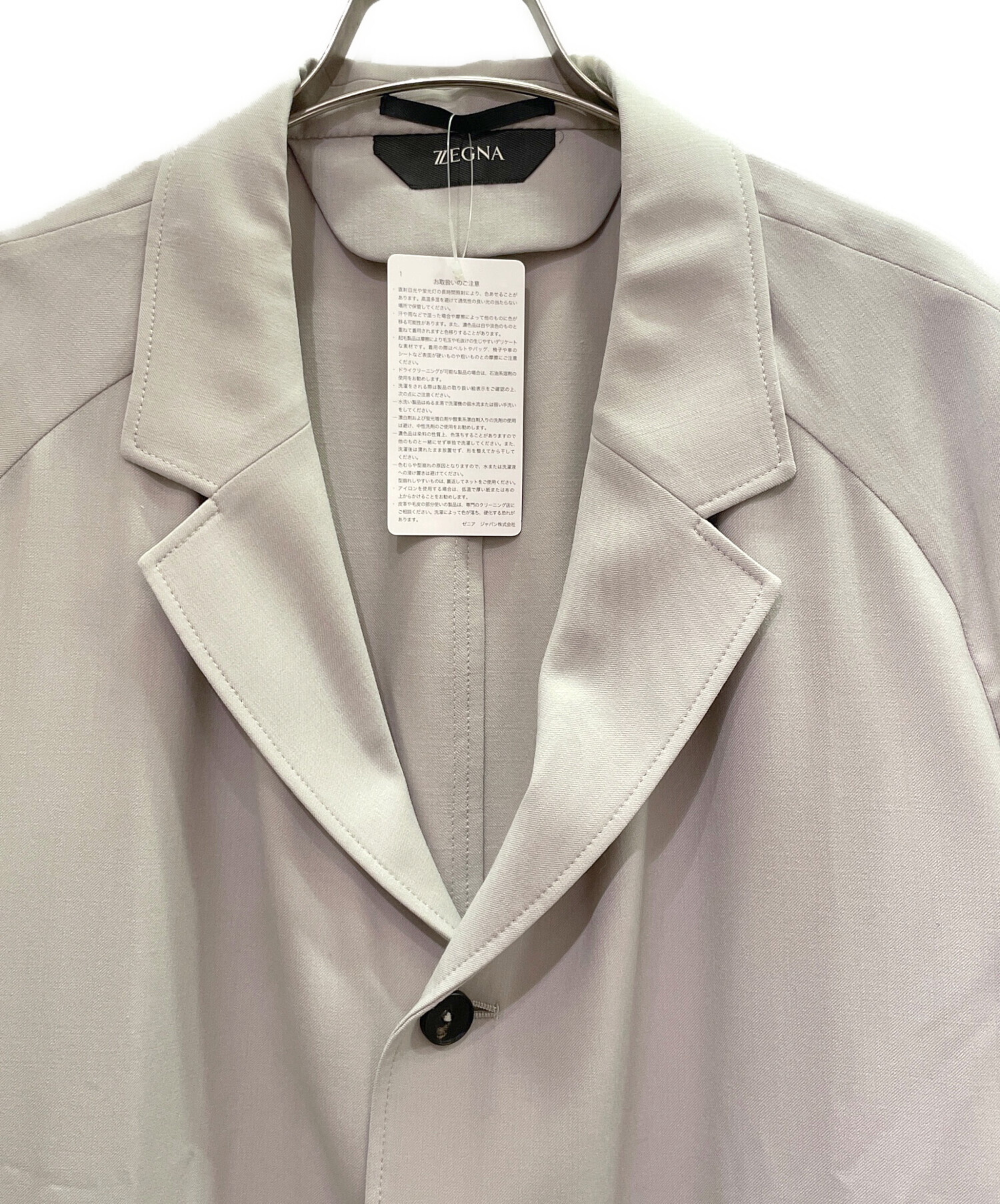 中古・古着通販】ZEGNA (ゼニア) アンコン イージー テーラード