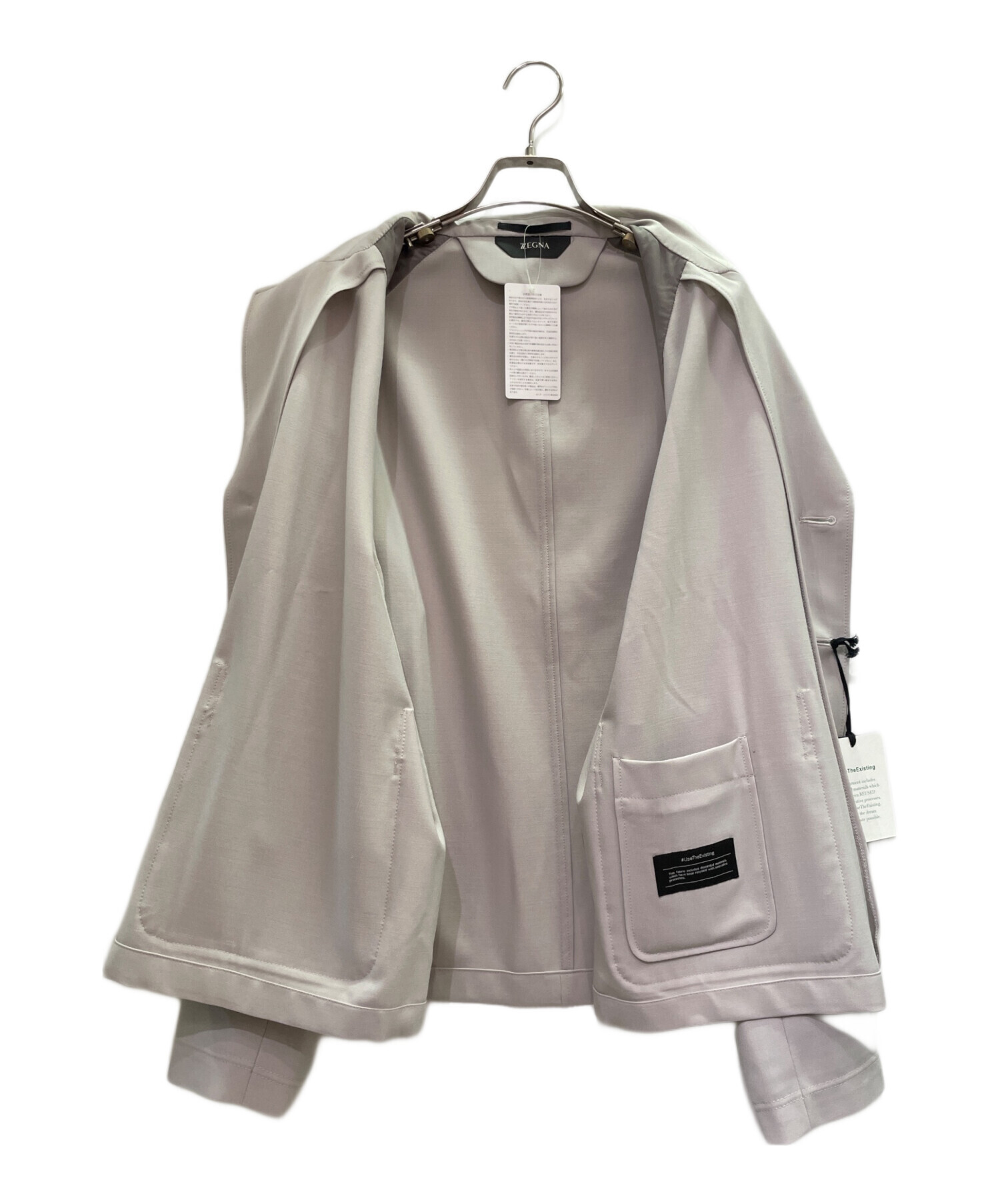 中古・古着通販】ZEGNA (ゼニア) アンコン イージー テーラード