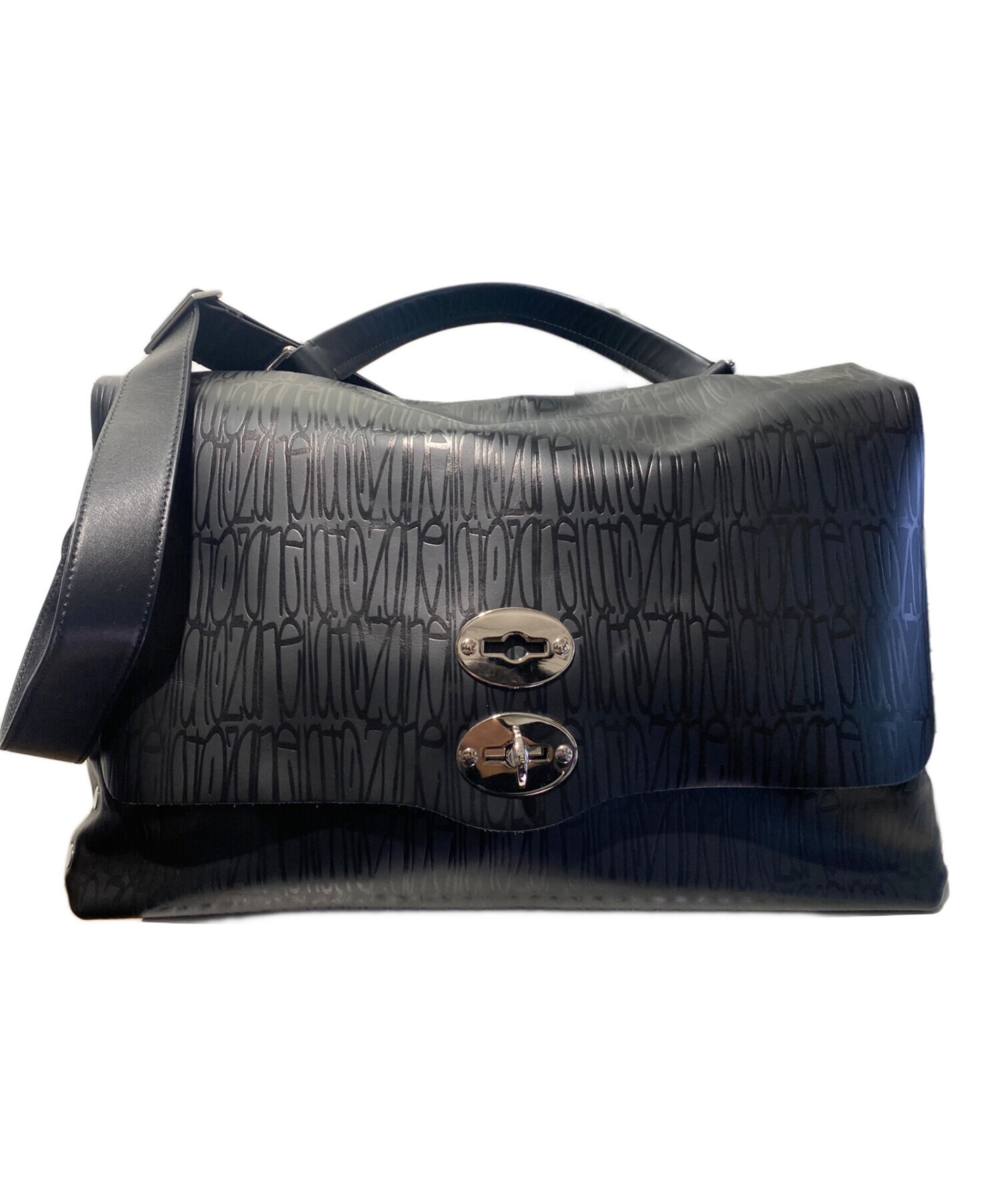 中古・古着通販】zanellato (ザネラート) ハンドバッグ ブラック