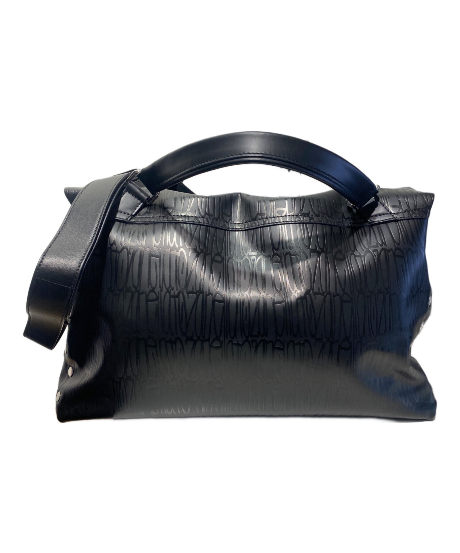 中古・古着通販】zanellato (ザネラート) ハンドバッグ ブラック