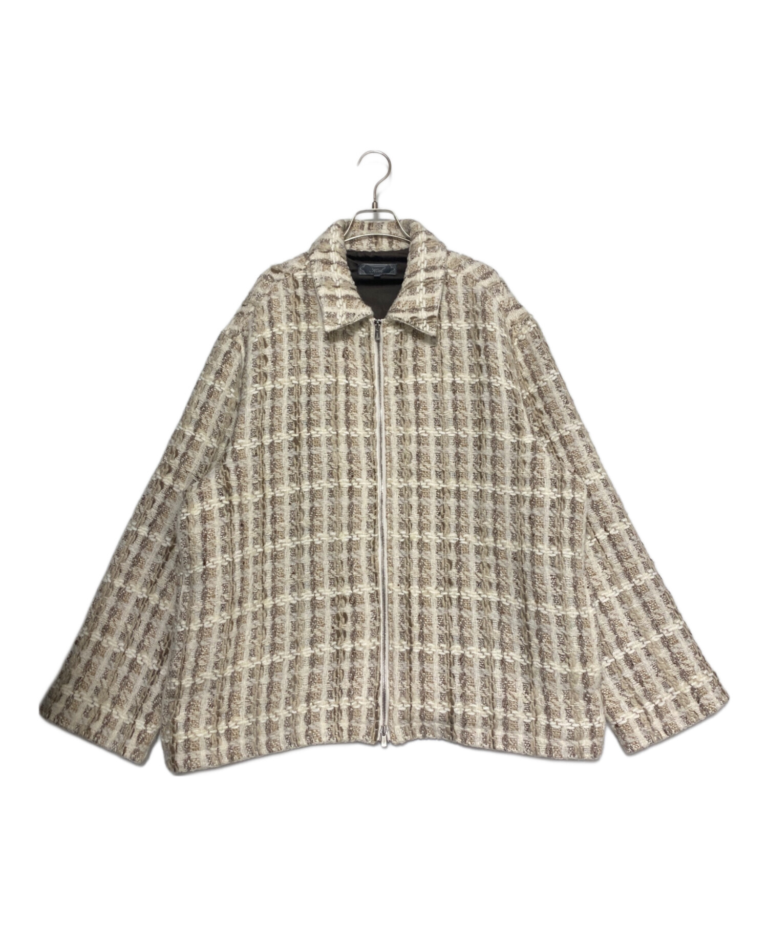 【新品タグ付き】定価30,250円　KITH キス　コーデュロイ ボアブルゾン 中古・古着通販】KITH (キス) ツイードジップアップブルゾン