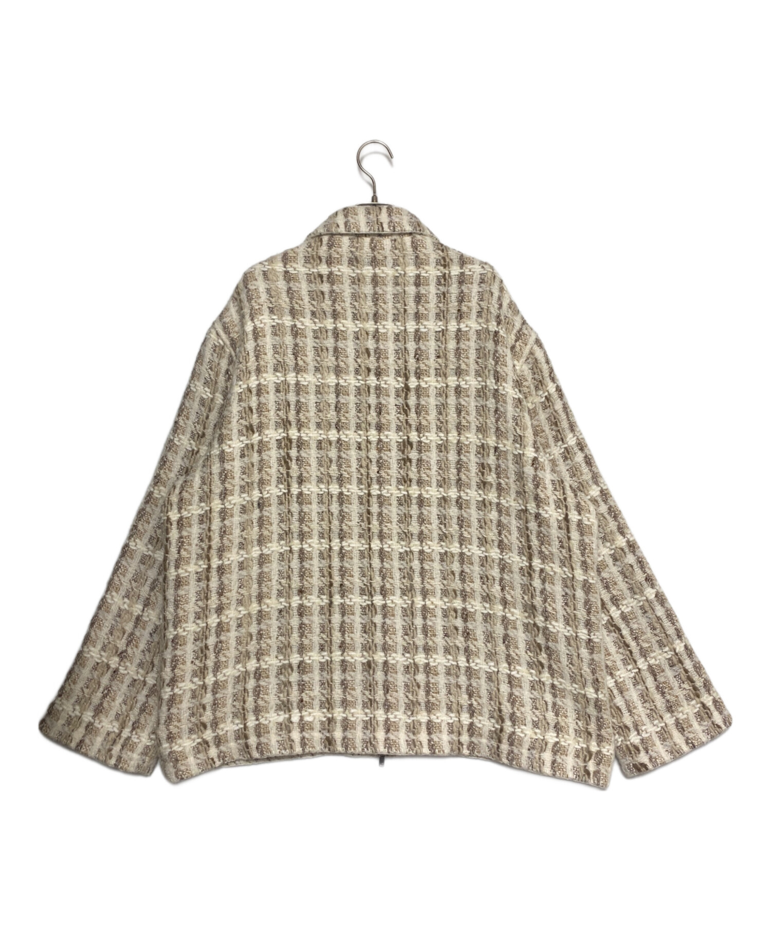 中古・古着通販】KITH (キス) ツイードジップアップブルゾン