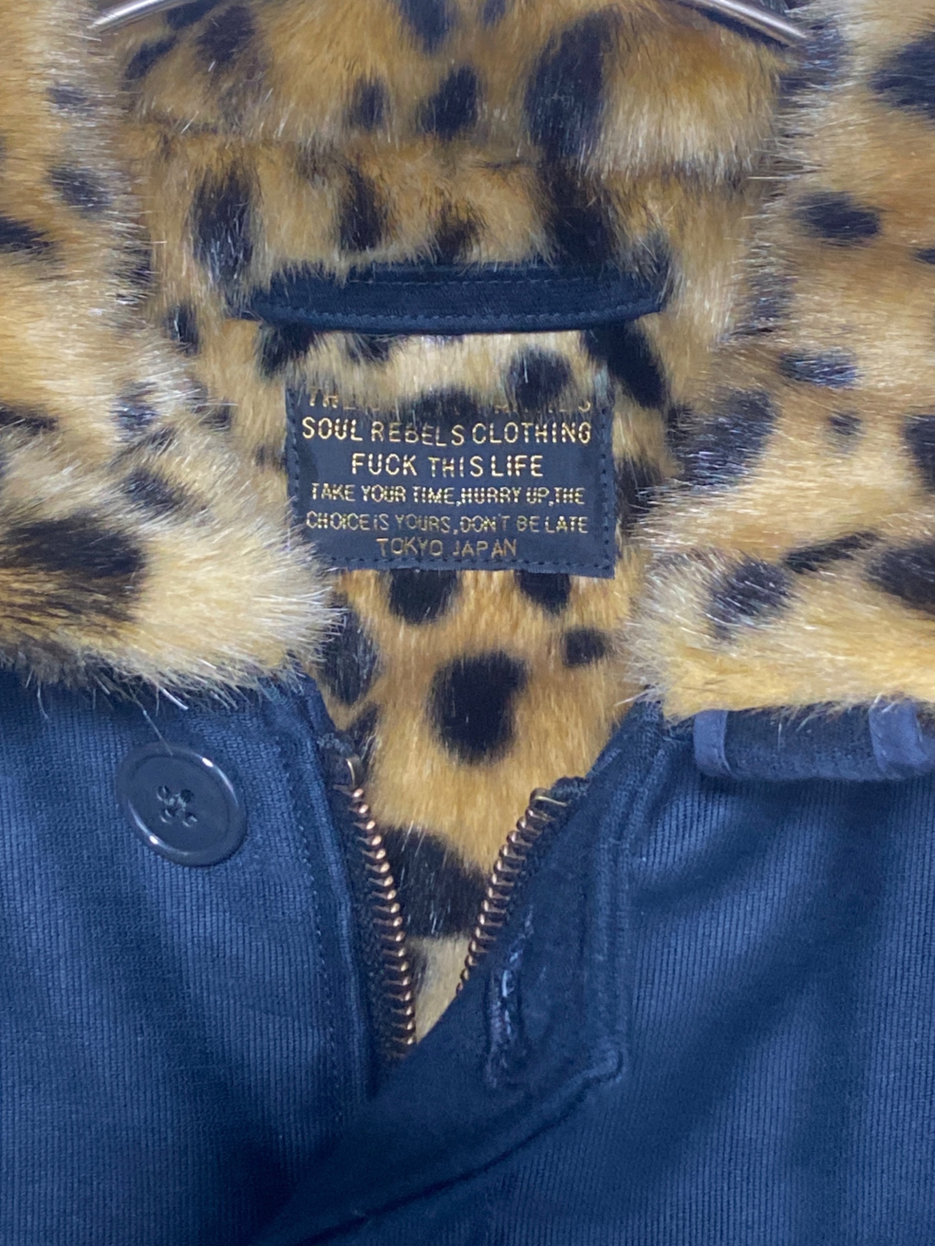 中古・古着通販】WACKO MARIA (ワコマリア) LEOPARDFAUXFURN-1DECK