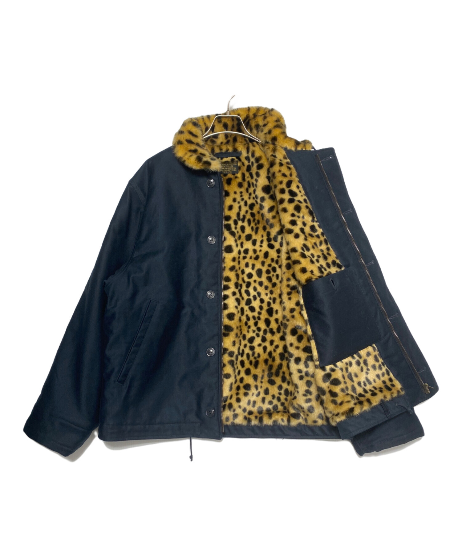 中古・古着通販】WACKO MARIA (ワコマリア) LEOPARDFAUXFURN-1DECK