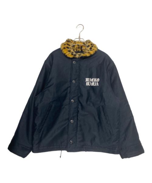 ジャケット・アウター WACKO MARIA WACKO MARIA/VELVETEEN TRACK JACKET（BLACK/GREEN）［ベルベッ