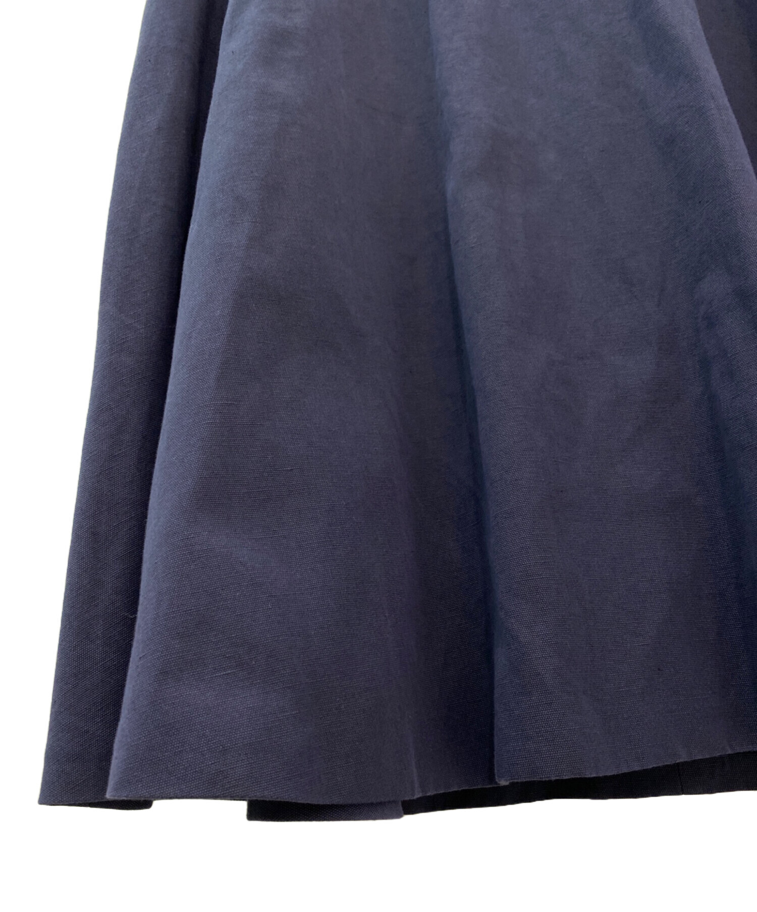 【新品未使用】ebure エブール ハイウエストフレアスカート 中古・古着通販】ebure (エブール) フレアロングスカート インディゴ
