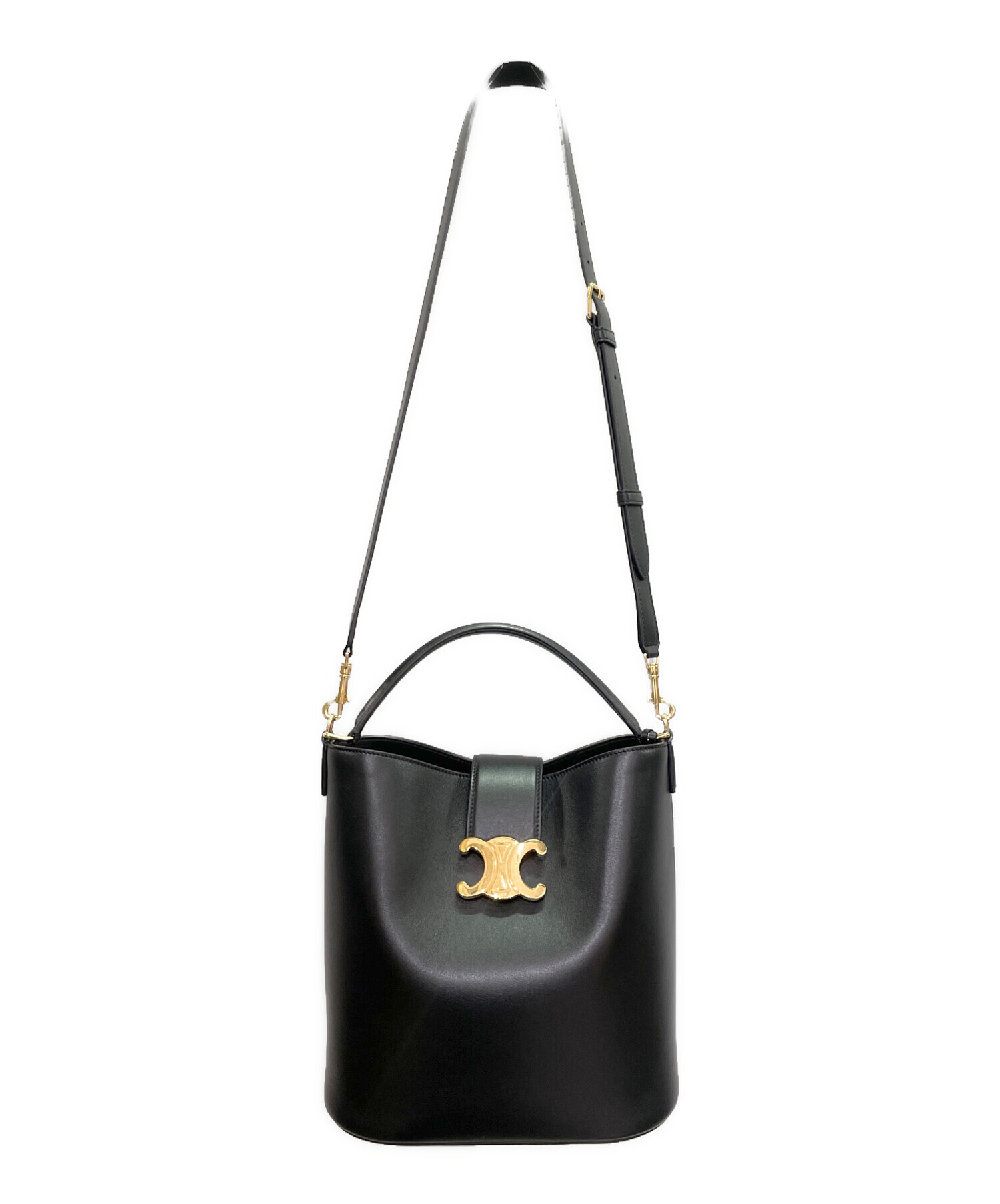中古・古着通販】CELINE (セリーヌ) ミディアム バケット ルイーズ 