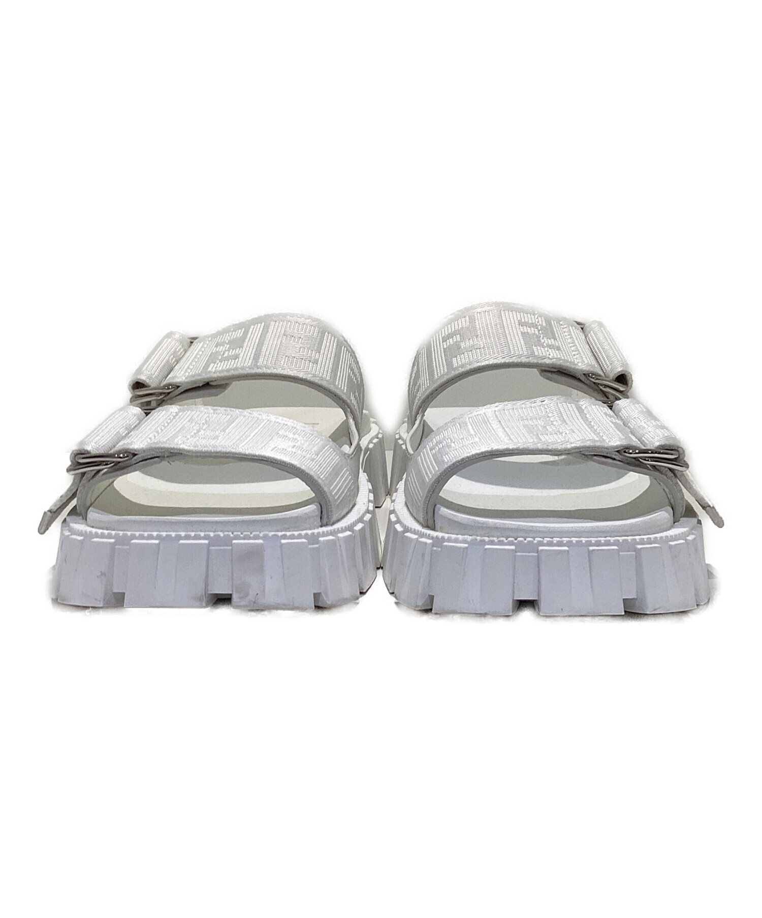 中古・古着通販】FENDI (フェンディ) FFロゴサンダル/レザーサンダル